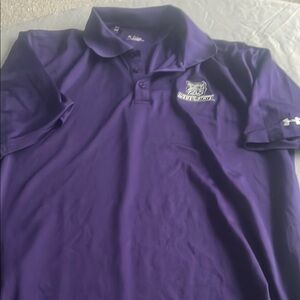 Under Armour Purple Performance Polo